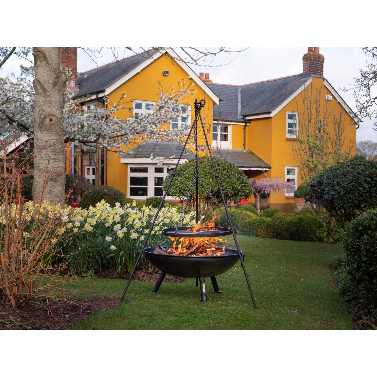 Firepits UK Tripod Cooking Rack Long Leg LGTRPD-1