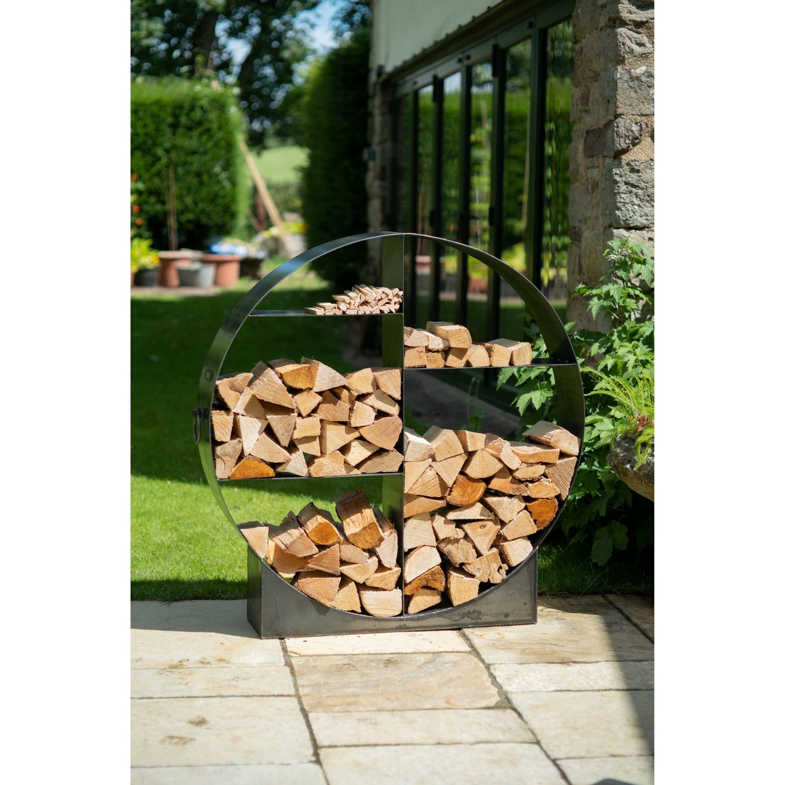 Firepits UK Circular Log Store 90cm LGCRCL-2