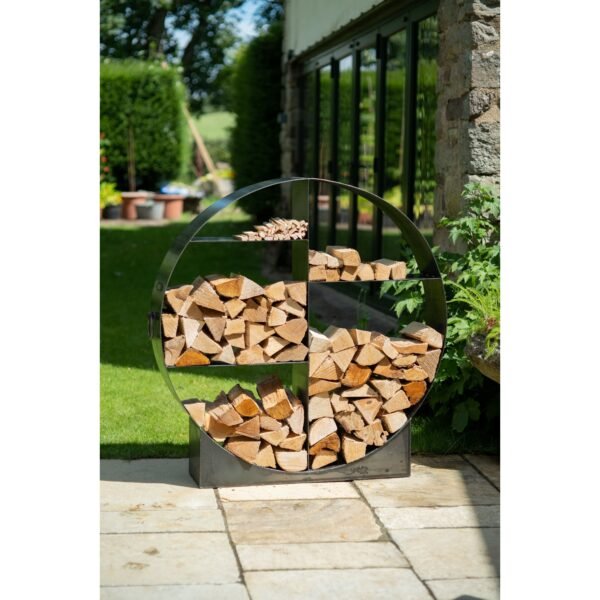Firepits UK Circular Log Store 120cm LGCRCL-1