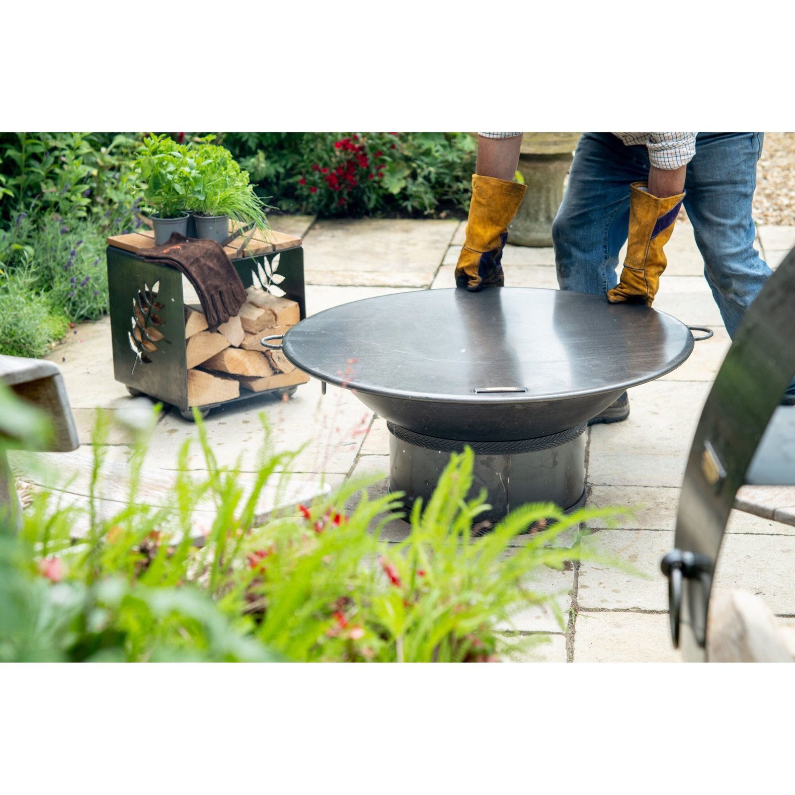 Firepits UK Flat Table Top Lid 50cm (for our 50cm fire pit - measures approx 63cm) TTL50 - Image 2