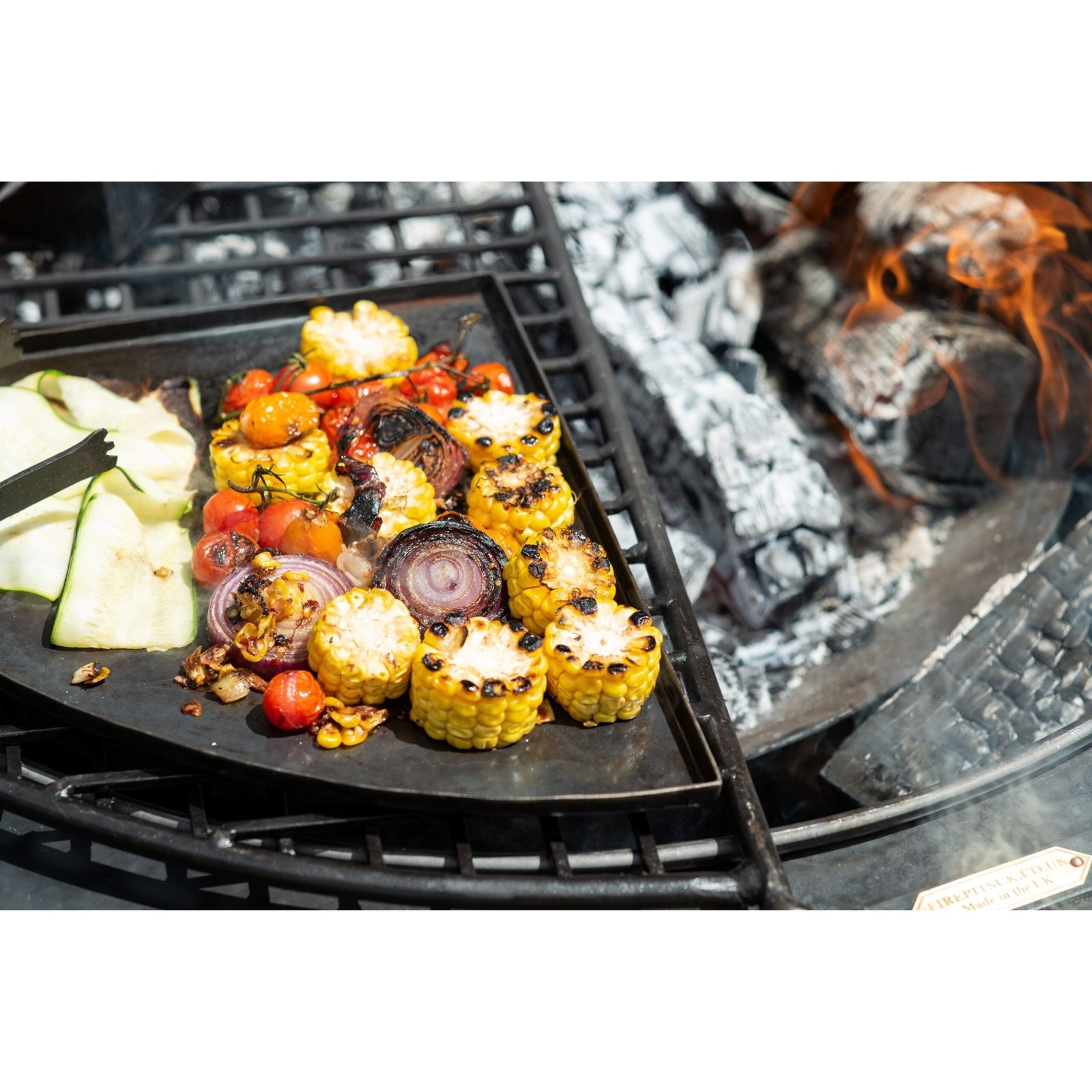 Firepits UK Hot Plate Collection (Large - for our 80cm BBQ Rack) HTPT80 - Image 4