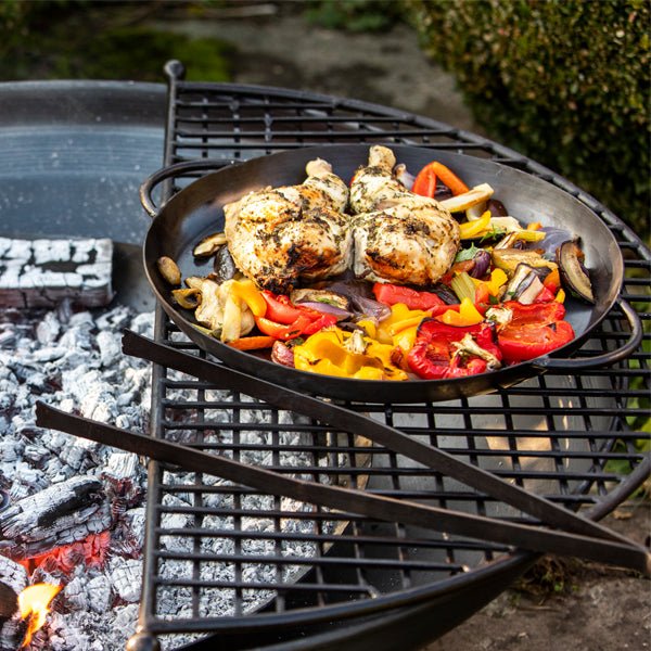 Firepits UK Half Moon Mesh 50cm BBQ Rack Collection (for our 50cm fire pit) BBQ50M - Image 3