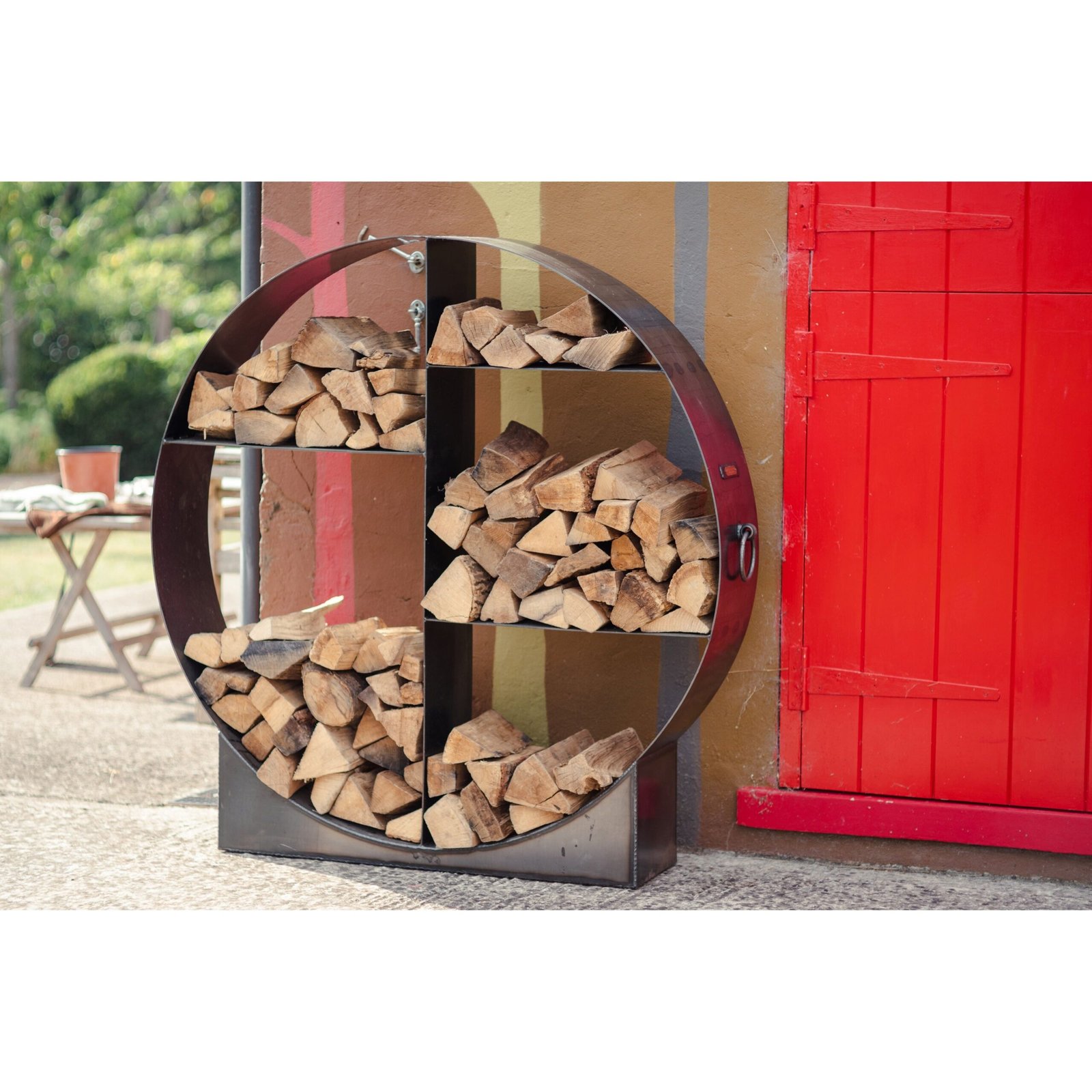 Firepits UK Circular Log Store 90cm LGCRCL-2 - Image 4