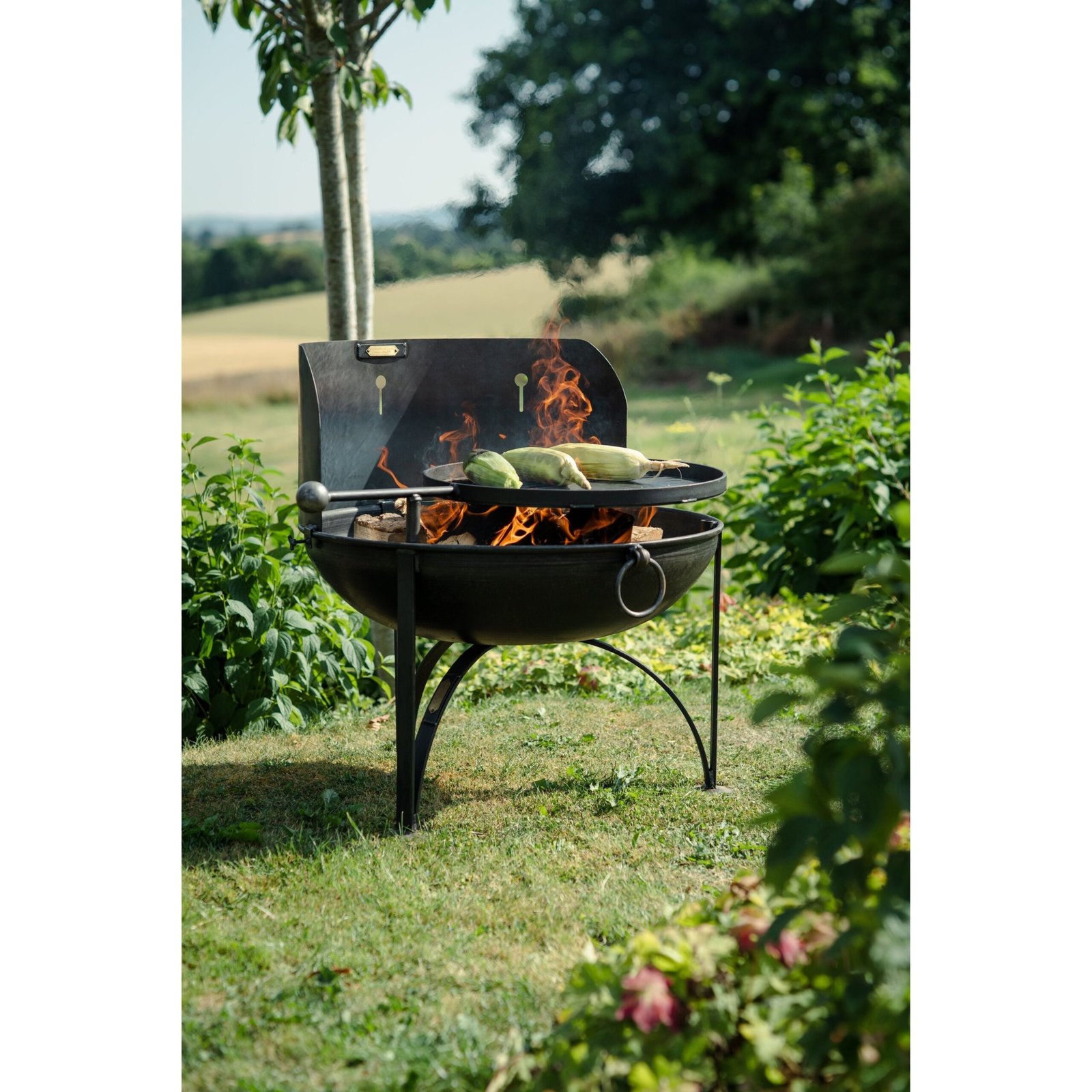 Firepits UK Wind Shield 90cm (for our 90cm fire pit) WDS90 - Image 2